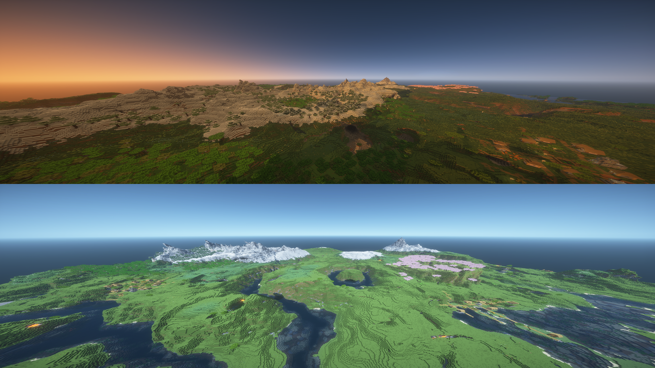 Beautiful Mountain Peaks