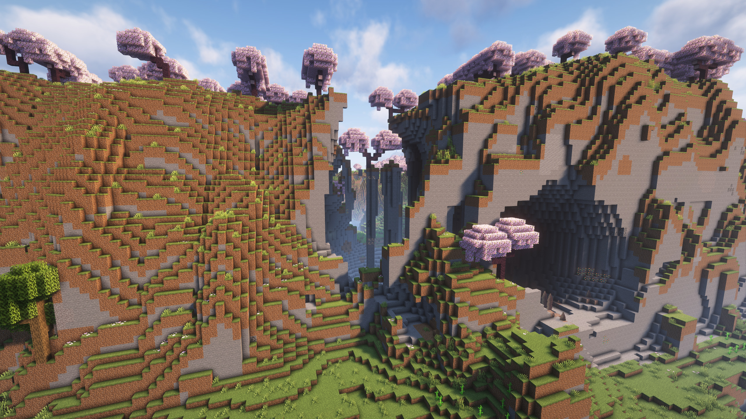 Cave That Cuts a Hill in Half