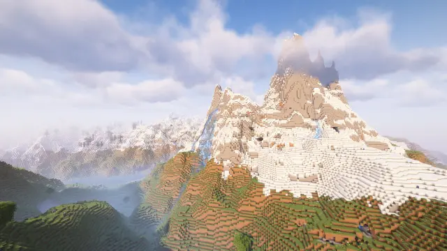 Beautiful, Clean Mountain Range