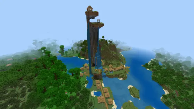 Waterfall Tower House