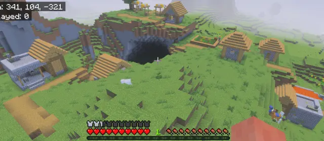 Village Spawn with Two Blacksmiths
