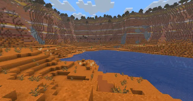 Badlands Lake