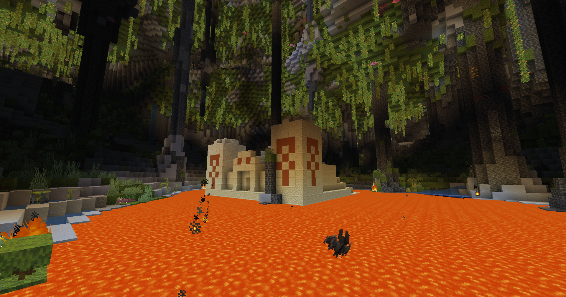 Underground Lava Temple
